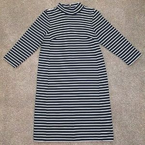 NWT Sz 4 Anthropologie Knit Striped Shirt Dress